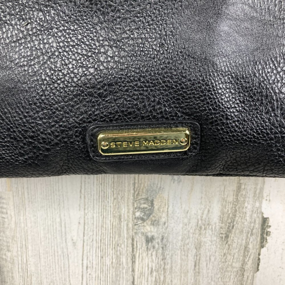 Steve Madden Diagonal Zip Pebbled Shoulder Bag - image 3